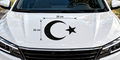 Türk Bayrağı 20 × 20 cm Sticker