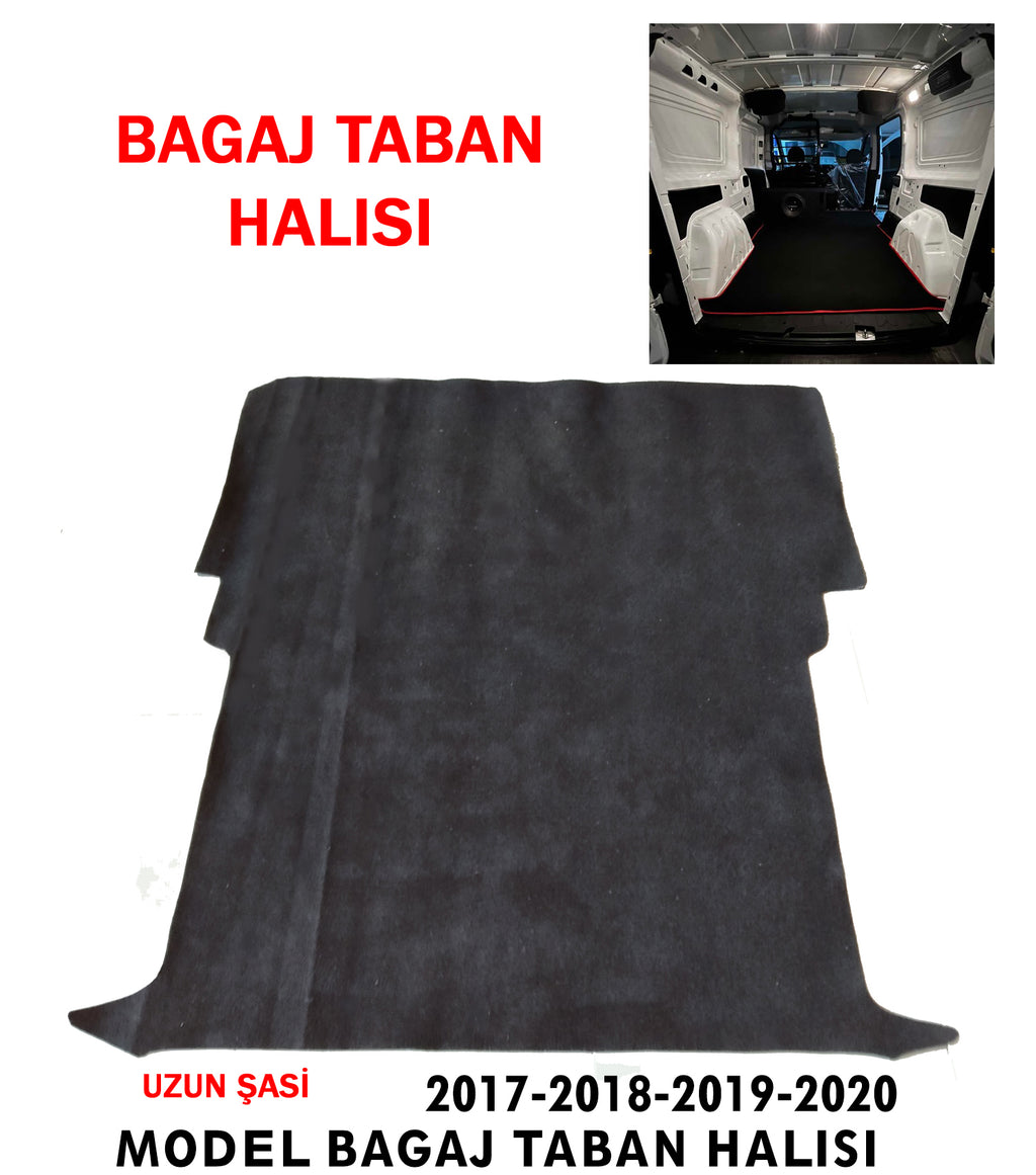 Fiat Doblo Uyumlu Panelvan Maxi Uzun Şasi Bagaj Taban Halısı 2010 ve Sonrası