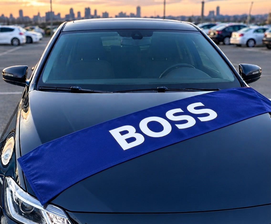 BOSS Yazılı Torpido Kumaşı / Torpido Örtüsü