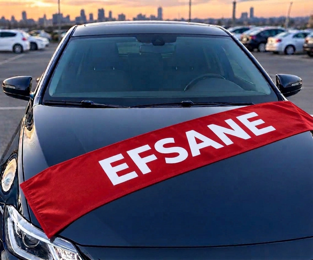 EFSANE Yazılı Torpido Kumaşı / Torpido Örtüsü