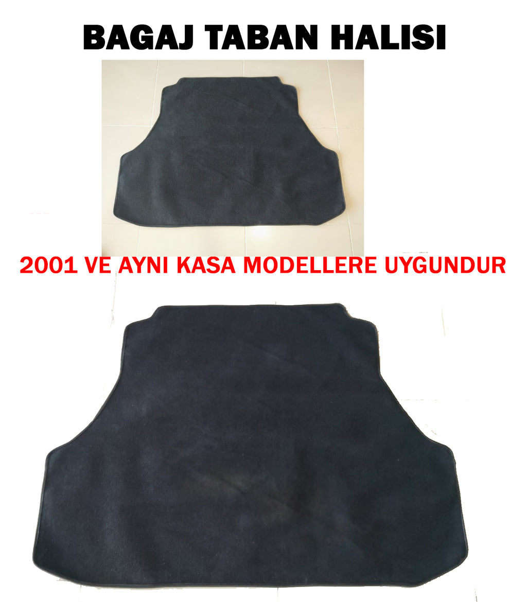 Honda Civic Uyumlu Bagaj Taban Halısı 1995-2001 – Çift Kat Halı