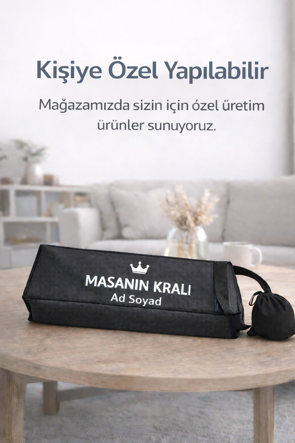 Kişiye Özel Baskılı Okey Takımı Taşıma Çantası 50 x 20 x 10 cm
