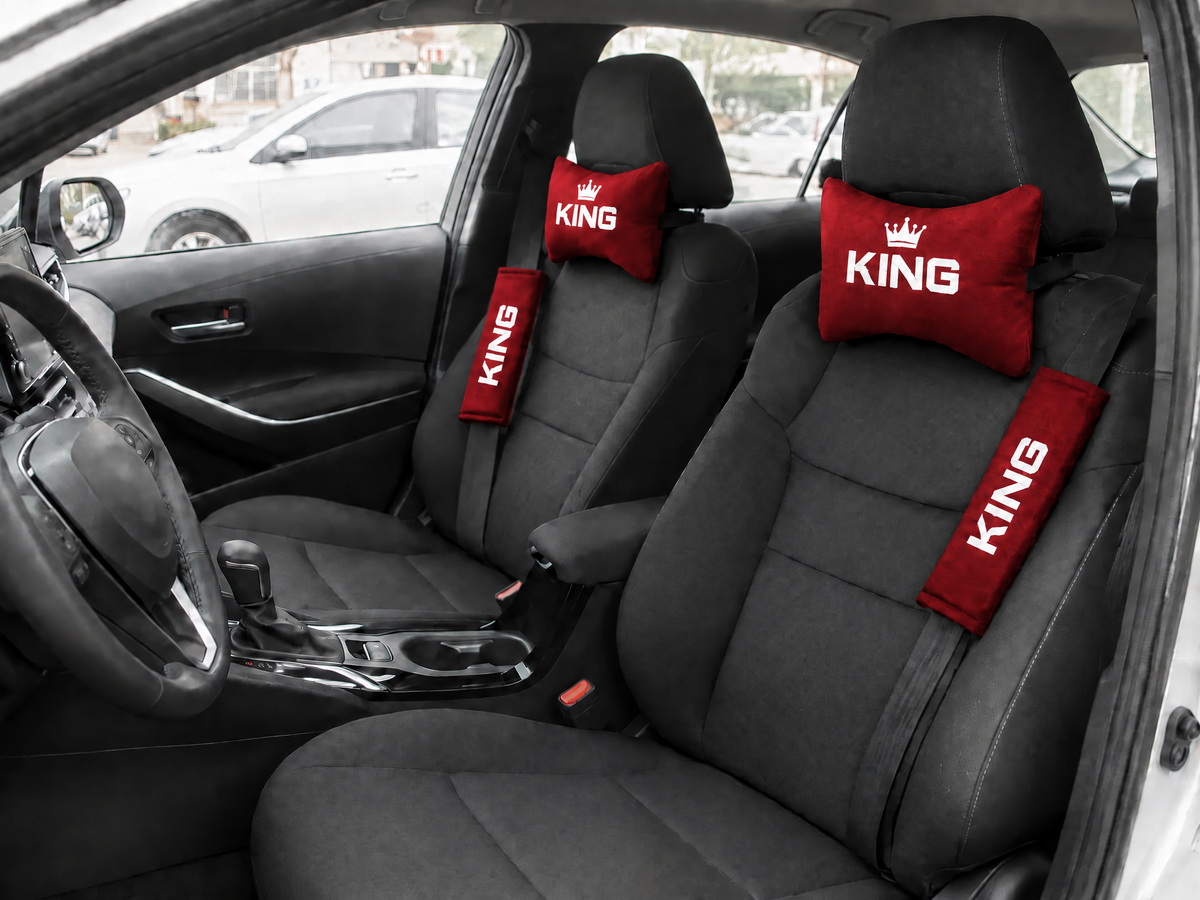 King Yastık Kemer Pedi 4 Renk Seçenekli
