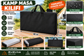 Katlanabilir Kamp Masası Taşıma Çantası - 80x55x5 cm Uyumlu