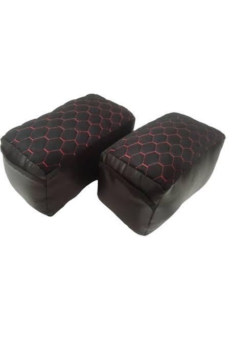 Sünger Araç Kolçağı 35x16x17 cm – Kapitone Kumaş ve Deri Yan Yüzey