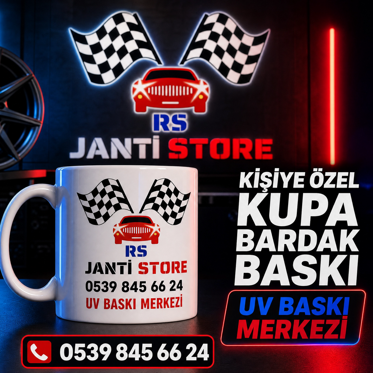 Kişiye Özel Baskılı Kupa Bardak